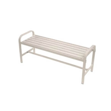 ม้านั่งสนามอะลูมิเนียม ARTGARDEN & DECOR รุ่น LOFT CHAIR ขนาด 125*42*52 ซม สีกากี_2